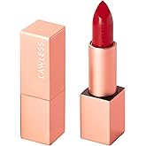 Lawless Women's Forget the Filler Lip-Plumping Line-Smoothing Satin Cream Lipstick, Whos That Lady, 0.1 Ounce