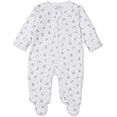 Kissy Kissy Neutral Baby Infant Hedgehog Heyday Print Footie With Zipper