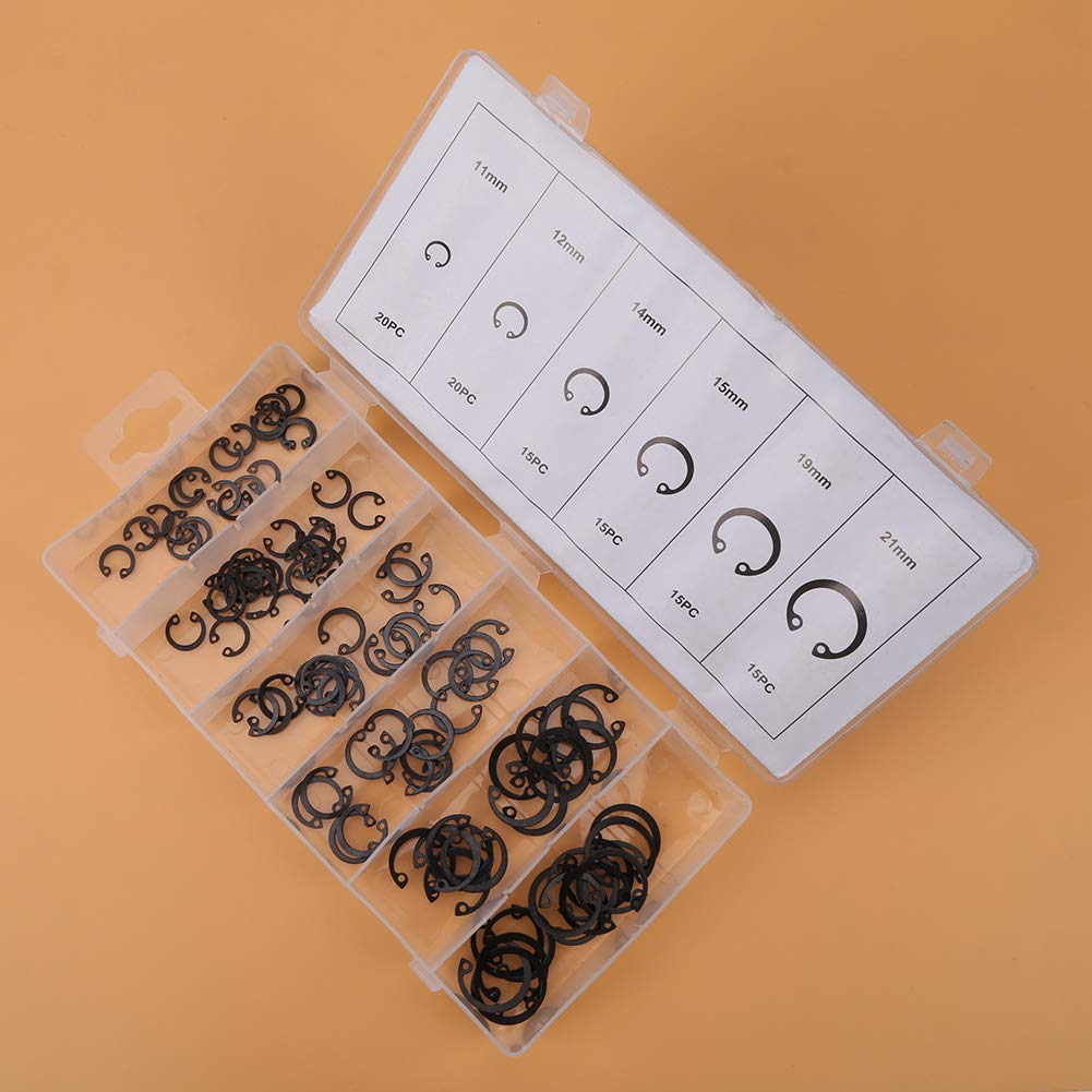 Durable Circlip Assortment Set Circlip Tool Wearable 11mm 21mm 6