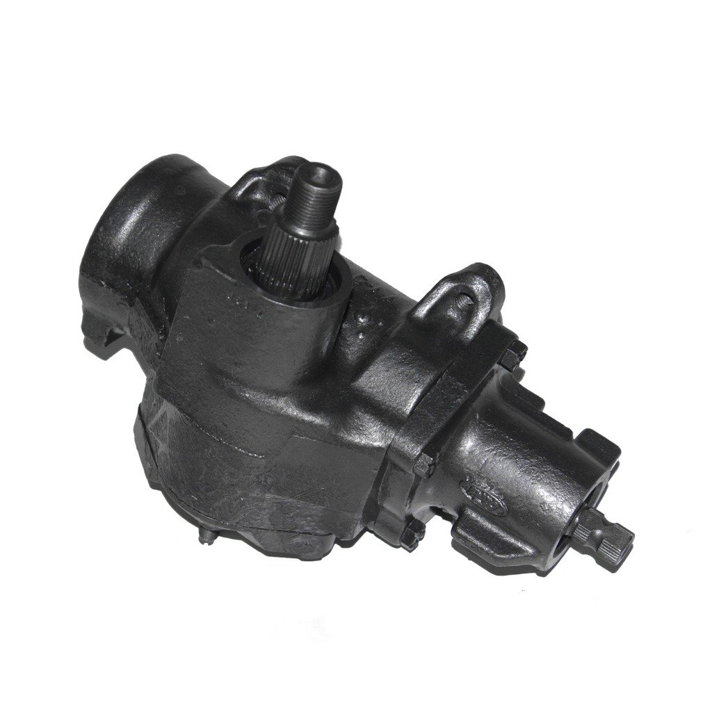 Detroit Axle - Complete Power Steering Gear Box Assembly - for Ford  E-Series,