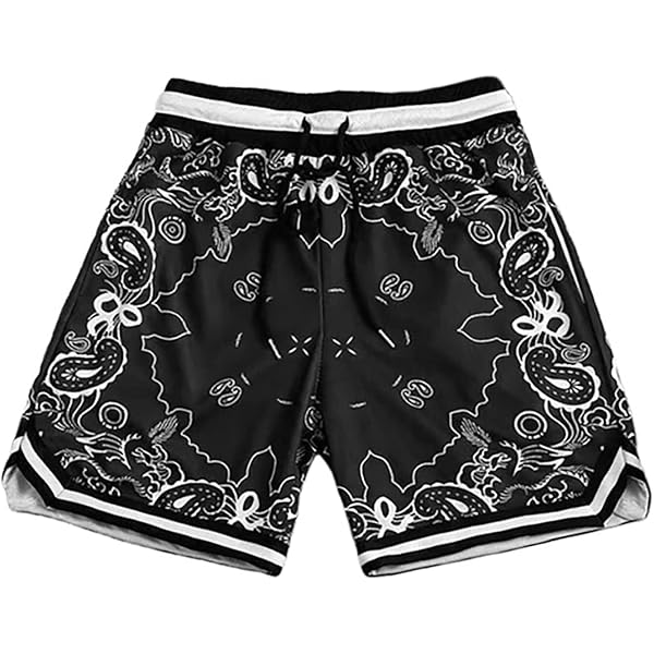 Champion Gym Shorts Big and Tall - All Over Print Mens