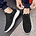 DierCosy Gym Shoes for Men Non Slip Mesh Breathable Casual Shoes Ultra Lightweight Men's Tennis Shoes Black