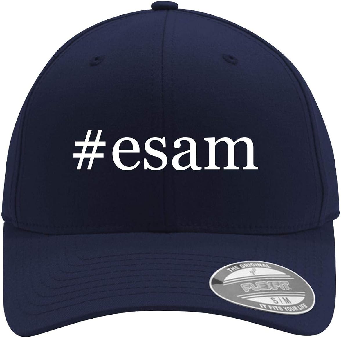 #esam - Adult Men's Hashtag Flexfit Baseball Hat Cap