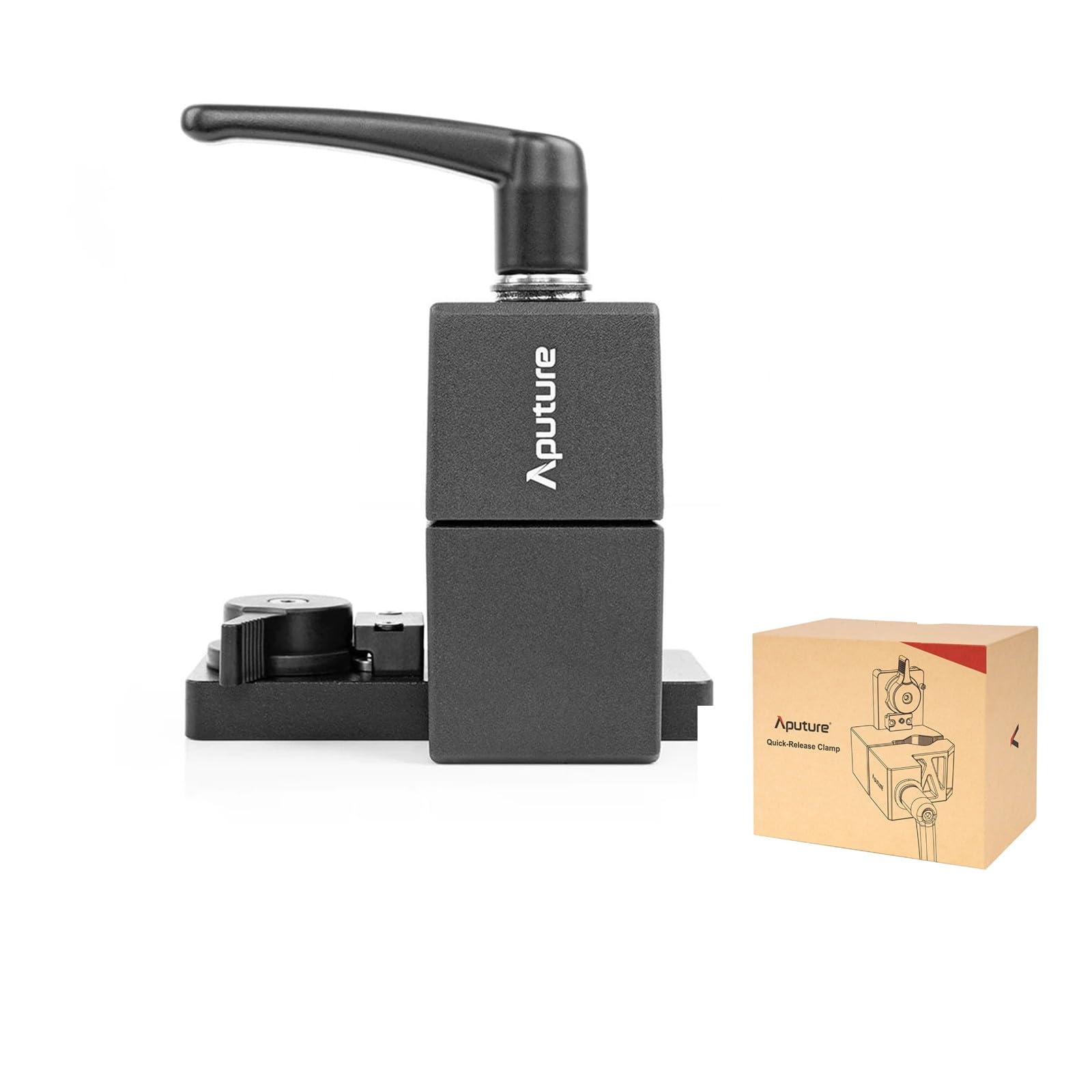 Aputure Quick Release Clamp for Aputure 600x Pro 600d Pro 300D II Nova P300c Nova P600c Amaran F21x Amaran F21c Amaran F22x and Amaran F22c.