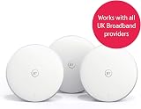 BT Mini Whole Home Wi-Fi 3 Pack AC1200 Mesh Discs with App Control view 2