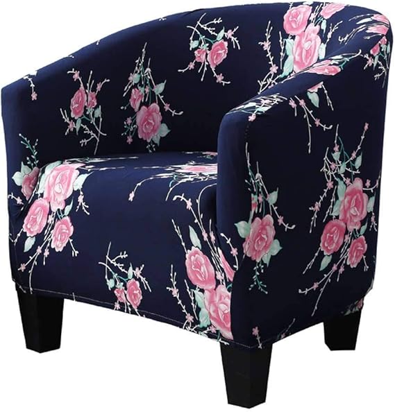HKPLDE Tub Chair Cover Stretch Club Chair Slipcover Slipcover Removable