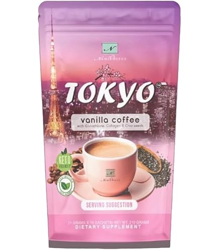 Amazon.com : Generic 10 Sachets Namiro-seus Tokyo Vanilla Coffee