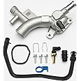 MILIPARTS Aluminum Coolant Thermostat Housing - Compatible With Buick Encore, Chevy Cruze, Sonic, Trax 1.4L (2011-2021) - Replaces 55579010
