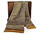 Fashion Mens 100% Silk Long Scarf/Cravat Scarives Double Layer