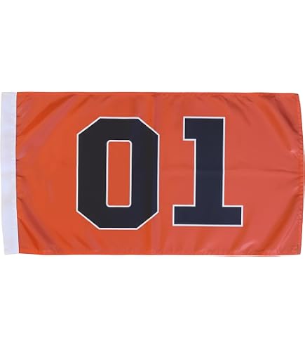 General Lee 3x5 FT Flag - Dukes Of Hazzard Heavy Duty Polyester Banner