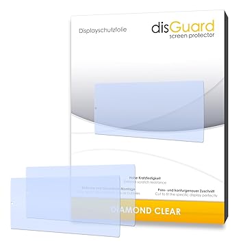 2 x disGuard® Displayschutzfolie Navigon 92 Premium Schutzfolie Folie 'DiamondClear' unsichtbar