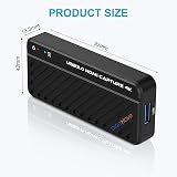 VIXLW 4K HDMI USB 3.0 Video Game Capture Card 1080P 60fps Live Stream PC PS5 view 7