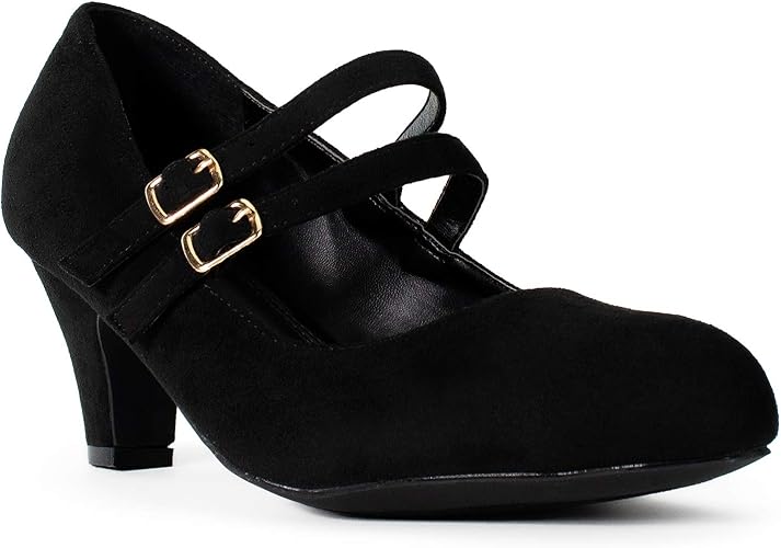 wide fit mary jane heels