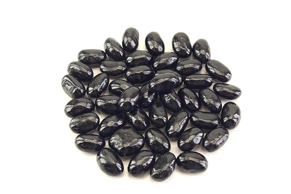 PLANET SWEETS JUMBO BLACK LICORICE JELLY BEANS CANDY -1.5 POUNDS – JELLS CHEWY GUMMY BULK SPICED CANDIES
