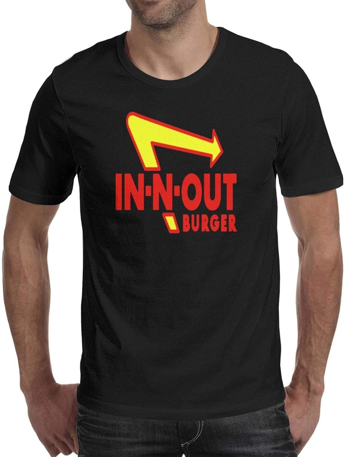 Loose Tee Shirt innOutBurgerT Shirts for Men Clothing