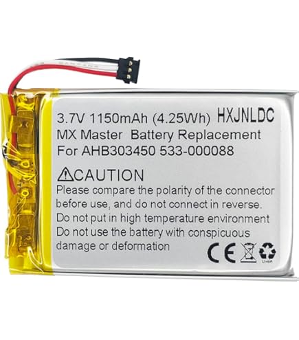 533-000130 Ersatz Akku für Logitech G900, G903, G703 533-000130 Ersatz Akku für Logitech G900, G903, G703