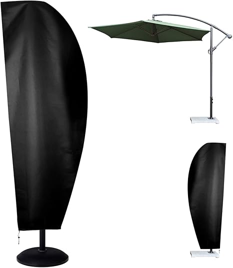 Amazon Co Jp パラソルカバー ２１０d オックスフォード 生地 パラソル カバー Uvカット 防水 防熱 撥水 丸洗い可能モデル ガーデンパラソル ガーデン用品 ビーチパラソル 屋外パラソル パラソルガーデン 傘カバー かさ袋 長傘カバー 雨除け Borda Berri
