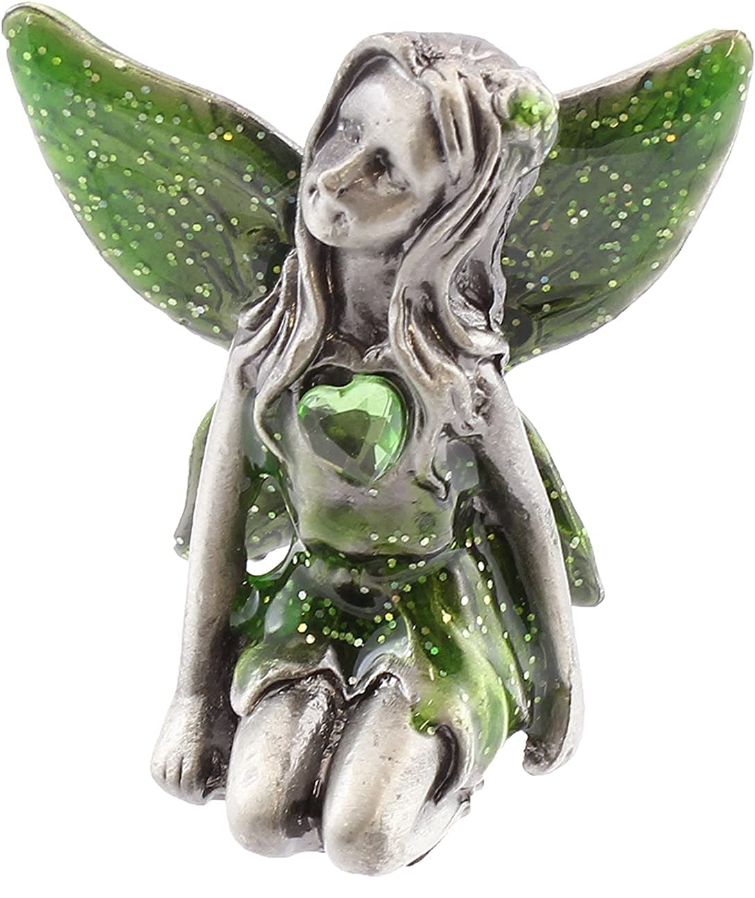 Viceni Birthday Collection, Pewter Birthstone Fairy - May, Multicolor, (G104)
