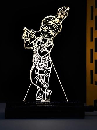 Lord Krishna Color Drawing