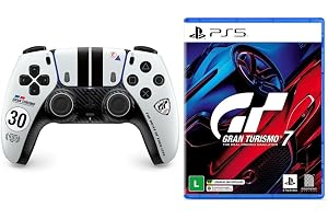 Bundle Controle sem fio DualSense® Edição Limitada Gran Turismo + Jogo Gran Turismo 7 - PlayStation 5
