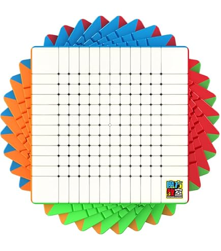 Amazon.com: Cuberspeed Moyu 13x13 stickerless Speed Cube Moyu