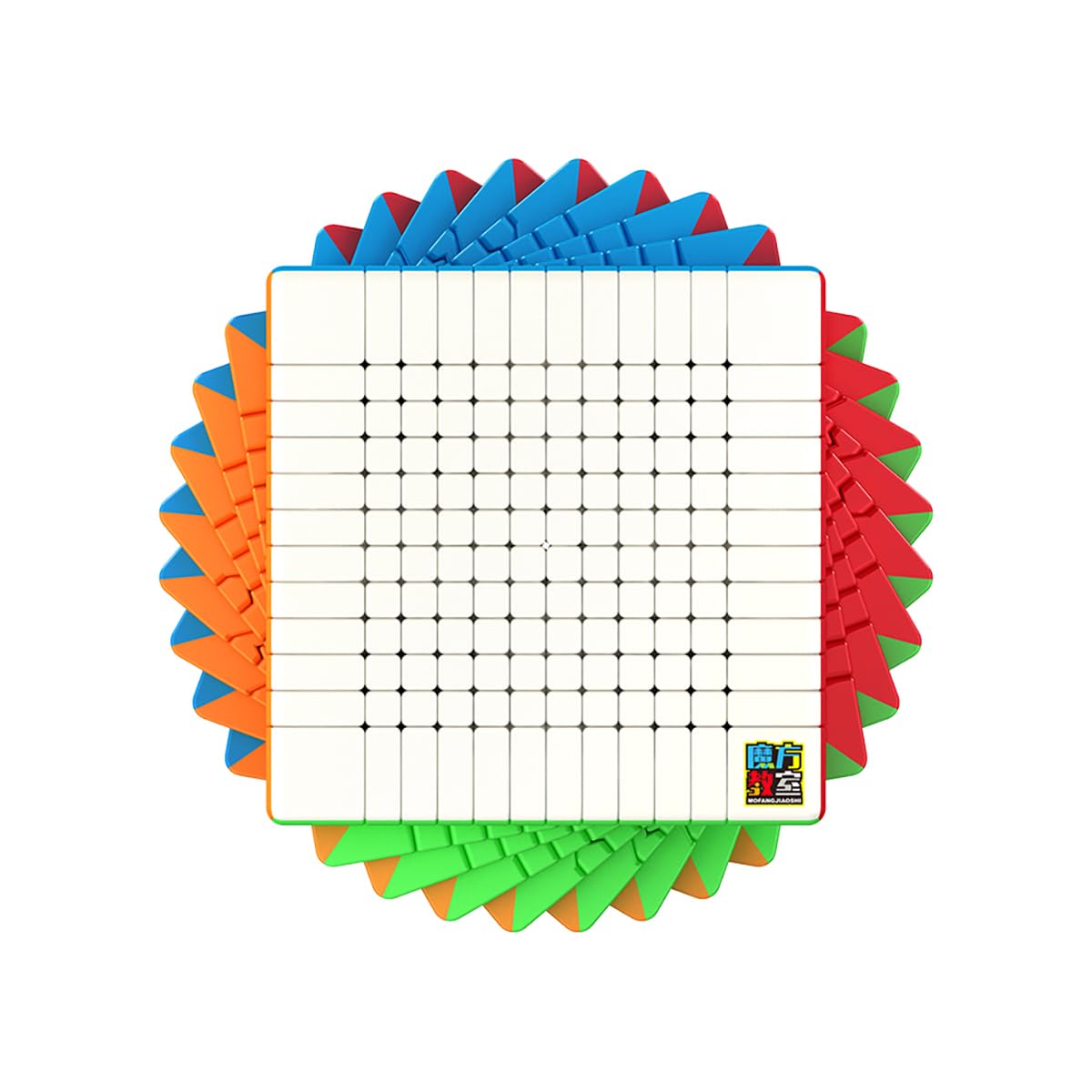 Photo 1 of Willking Moyu Meilong 12x12 Speed Cube Stickerless,Moyu Cubing Classroom MoFang JianShi MFJS 12x12x12 Magic Cube 93mm Puzzle Toy
