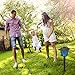 OUTXPRO LED Solar Powered Garden Path Light with Electronic Mosquito Zapper Function - 2 in 1 Zapper and Lantern Light Switch