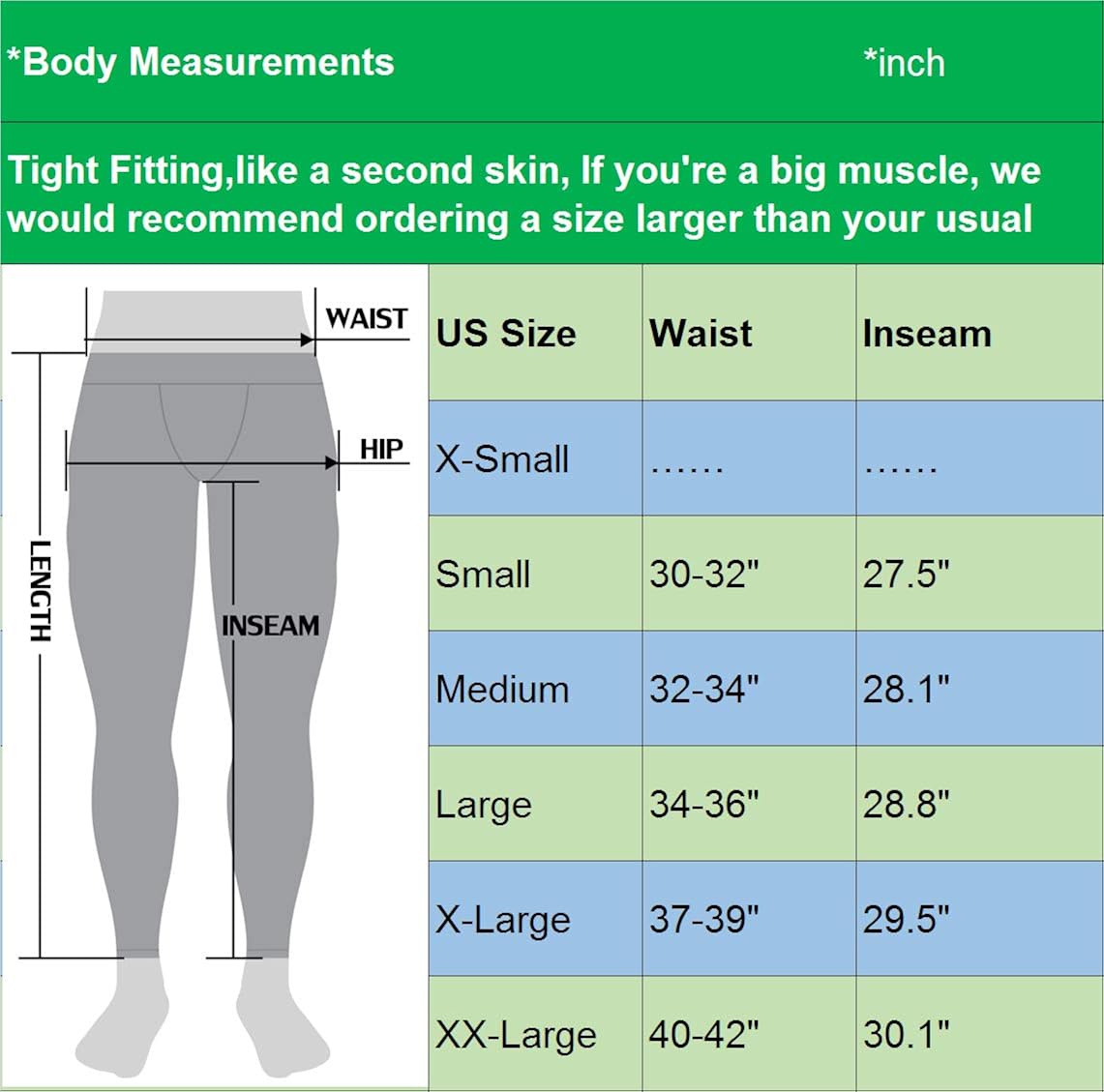 Neleus Men's Compression Pants Running Tights Sport Leggings: Clothing