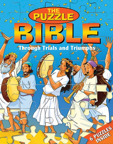 Through Trials and Triumphs Jigsaw Puzzle Bible-Children Games- Bible Puzzles- Nehemiah-Jerusalem-Queen Esther-Daniel- God's People- Fiery Furnace- ... Games for Children-Padded Hard Cover