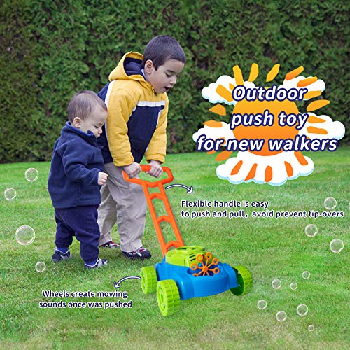 Lawn Bubble Mower Electronic Bubble Blower Machine & Outdoor Push