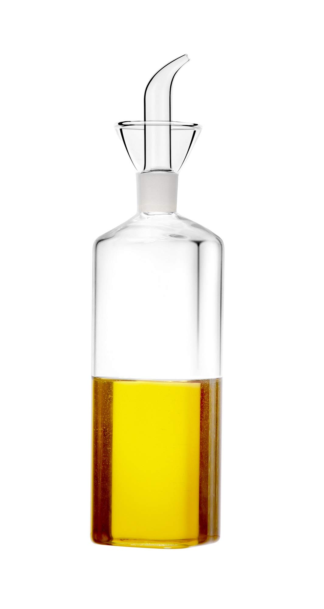 Photo 1 of HAIZEEN 16 ounce/480ml Glass All-Purpose Cruet, Glass Oil Decanter and Cruet for Kitchen and BBQ (Square-16 oz)