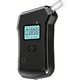 Breathalyzer, 2026 Upgraded Portable High-Accuracy Breathalyzers for Alcohol with LCD Digital Display, Personal Alcohol Breathalyzer Tester for Home, 5 Mouthpieces