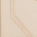 FYY Leather Case with Mirror for Samsung Galaxy S8 Plus, Leather Wallet Flip Folio Case with Mirror and Wrist Strap for Samsung Galaxy S8 Plus Gold