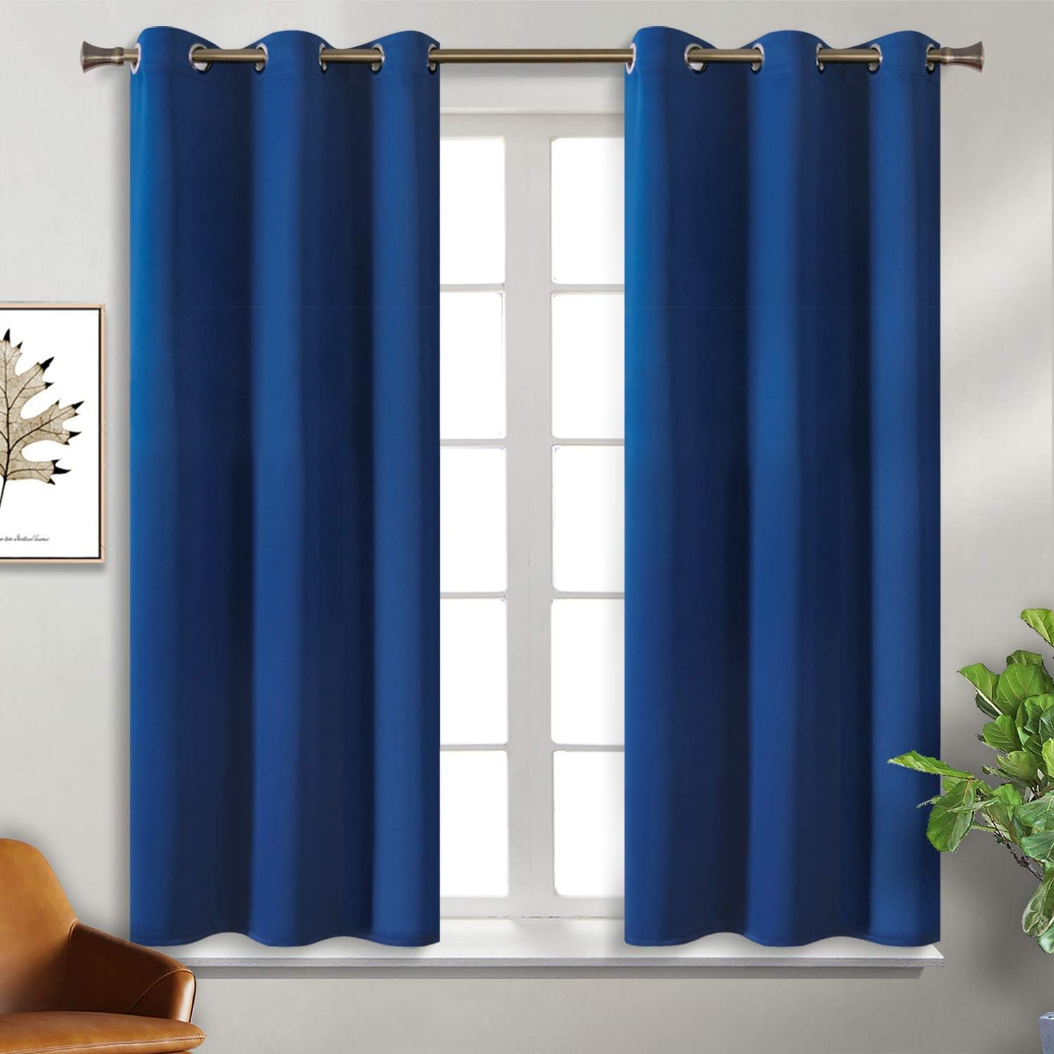 BGment Blackout Curtains - Grommet Thermal Insulated Room Darkening