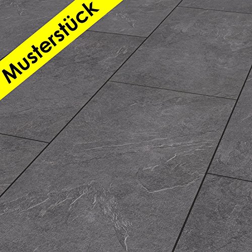 Fliesenoptik Laminat mit V-Fuge Nutzungsklasse AC4/32 Klicksystem