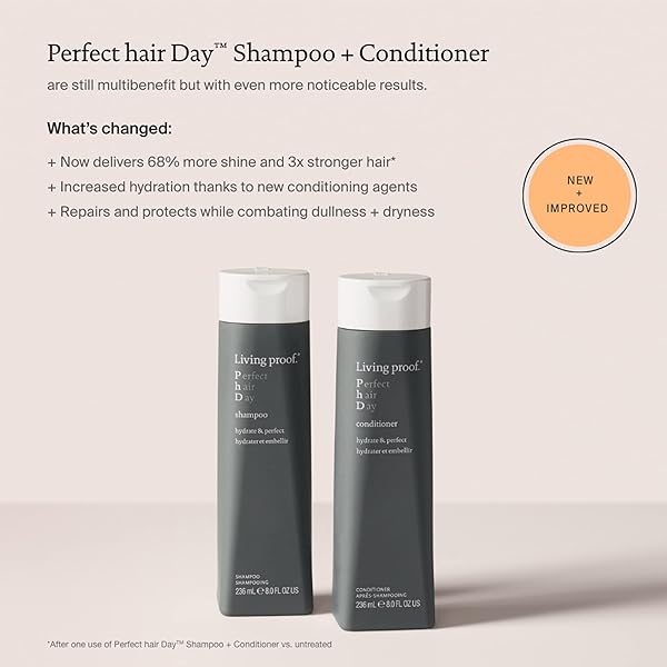 LIVING PROOF PERFECT HAIR DAY SHAMPOO, 8 OZ