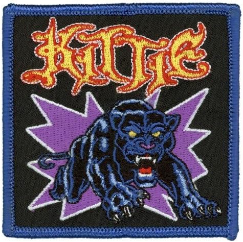 Kittie - Patch - Cat Burst Art-heavy Metal Band-iron on Embroidered-licensed New