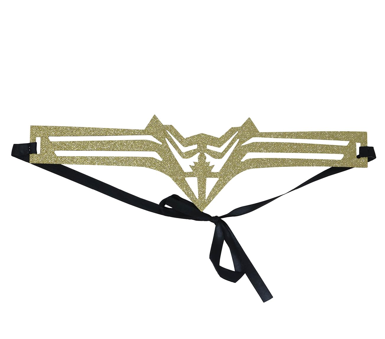 FIESTAS GUIRCA | Superheroine Headband for Women - Fancy Dress Accessory for Superhero and Villain Parties, Halloween and Carnival - Ideal for Adults - Gold