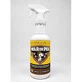 War on Pee 3-in-1 Pet Urine &amp; Odor Cleaner, Ready-to-Use Stain &amp; Odor Remover for Carpet, Rugs, Upholstery, Tile &amp; More, 32 oz