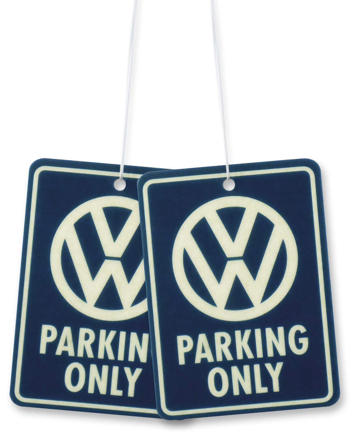 Brisa VW Collection - Volkswagen Air Freshener, Room Freshener, Deodorizer for Cars T1 Bus Campervan Motif (Fresh/Blue/Set of 2)