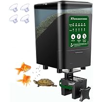 Koi Food Feeder Hygger 5.5L Programmable Auto Pond Feeder With LCD ...