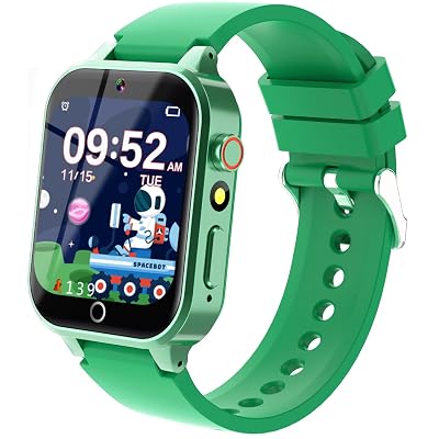 Cosjoype Kids Smart Watch Boys Gift for Age 6-10, 26 Games Touch Screen HD Video Music Player Learning Cards Audiostory Pedometer Educational Toys Birthday Gifts for Girls Ages 4 5 6 7 8