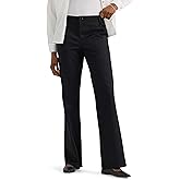 Lee Womens Wrinkle Free Mid Rise Bootcut Pant