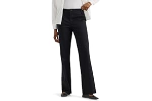 Lee Womens Wrinkle Free Mid Rise Bootcut Pant