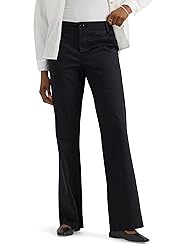 Lee Women's Wrinkle Free Mid Rise Bootcut