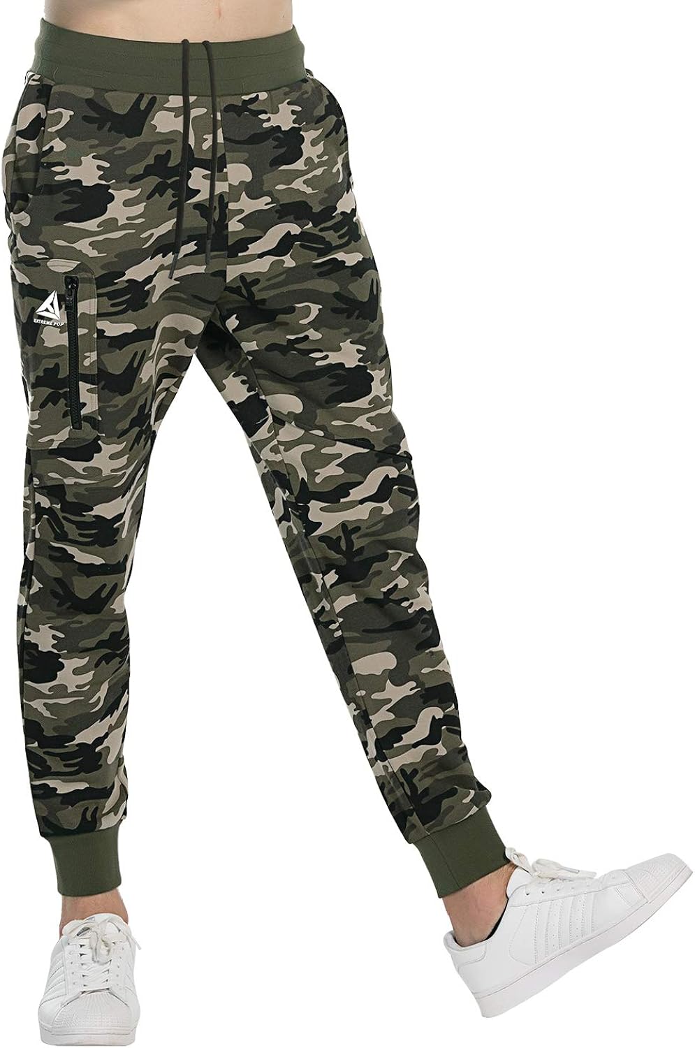 camo tracksuit bottoms mens