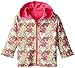 Zutano Little Girls' Primrose Reversible Zip Hoodie
