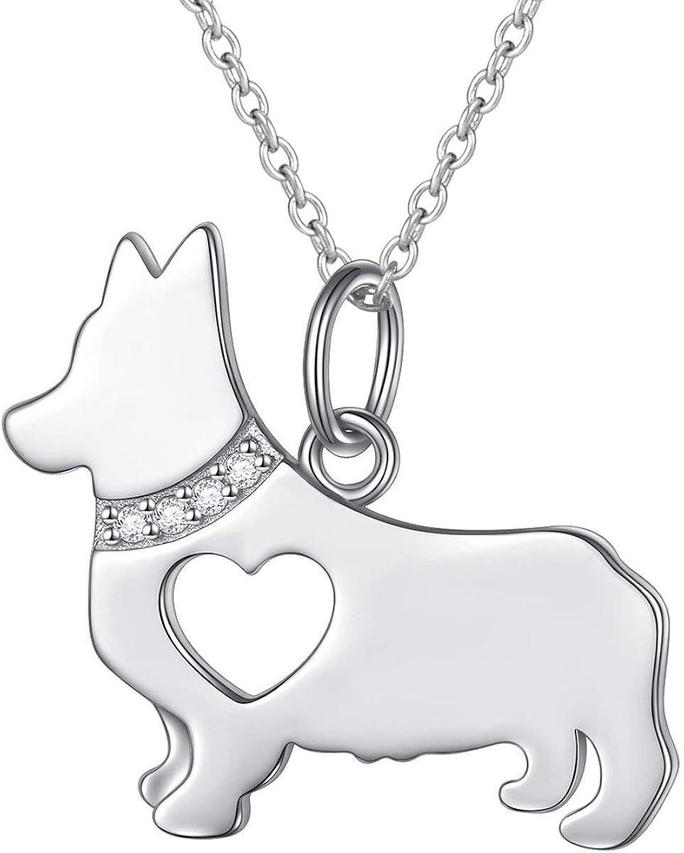 corgi pendant necklace