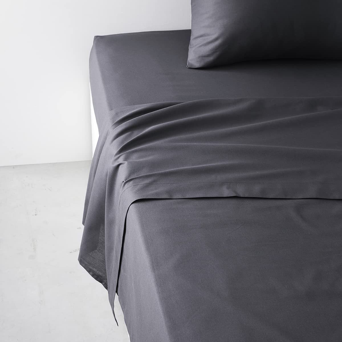 TODAY Essential Double Flat Sheet 240 x 300 cm Cotton Plain