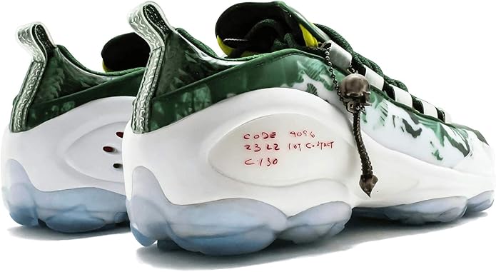 Reebok Dmx Run 10 X The Predator Mens In White Green Scarlet Yellow 13 Amazon Co Uk Shoes Bags